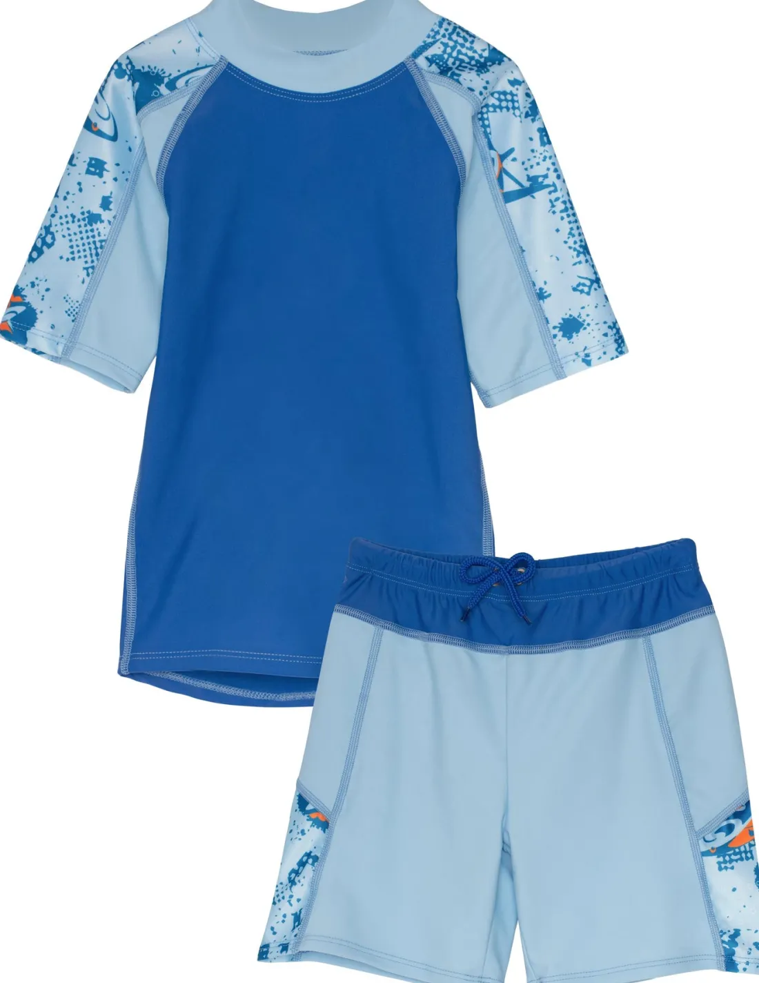Breaker Short Sleeve Rash Guard & Swim Short - Alba (MADE IN USA)