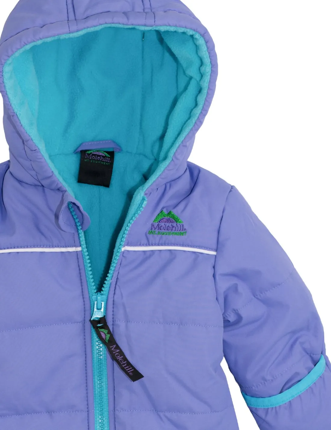 Cozy Bunting Suit - Periwinkle