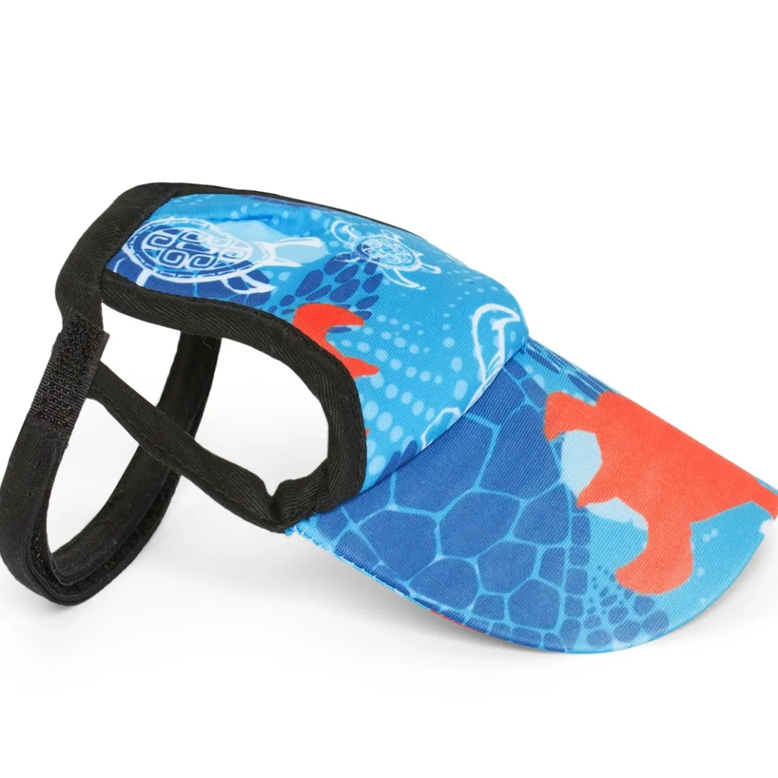 Dog Visor - Flaming Blue Tuga