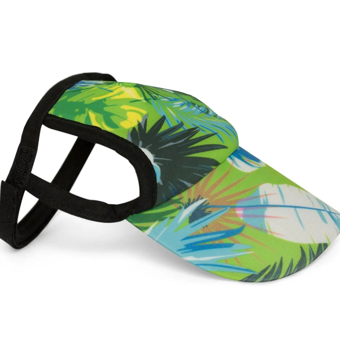 Dog Visor - Tropical Treasure Green