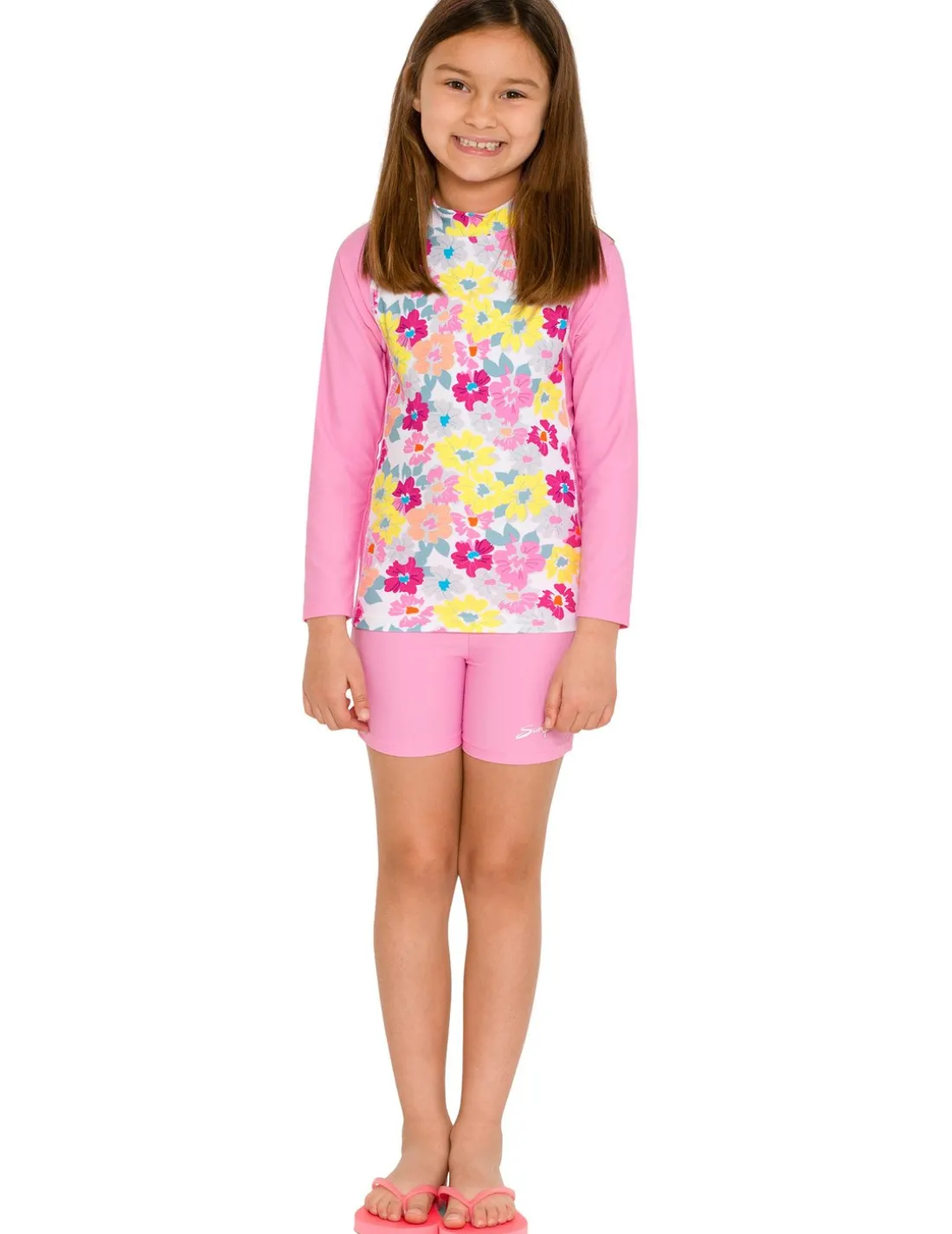 Fitted Swim Set - Prettyberry Pink