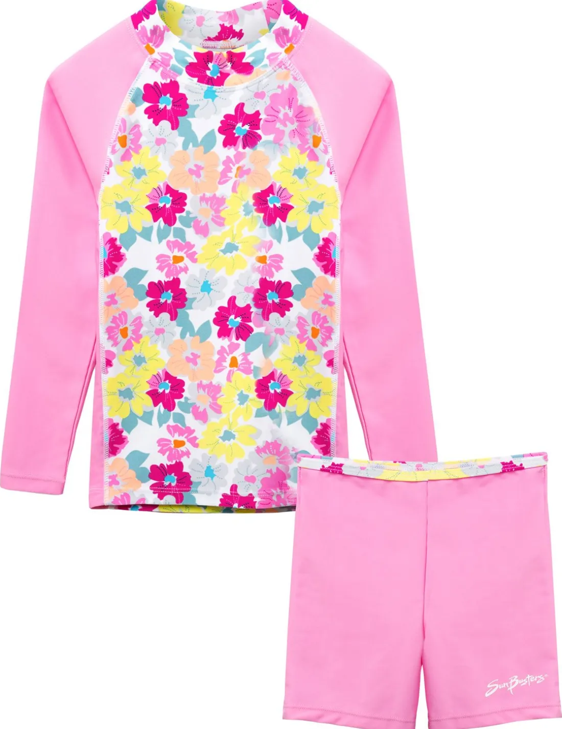 Fitted Swim Set - Prettyberry Pink