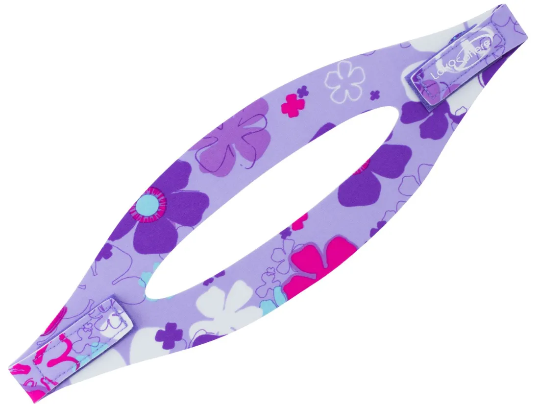 Goggle Strap - Daisy Toss Orchid