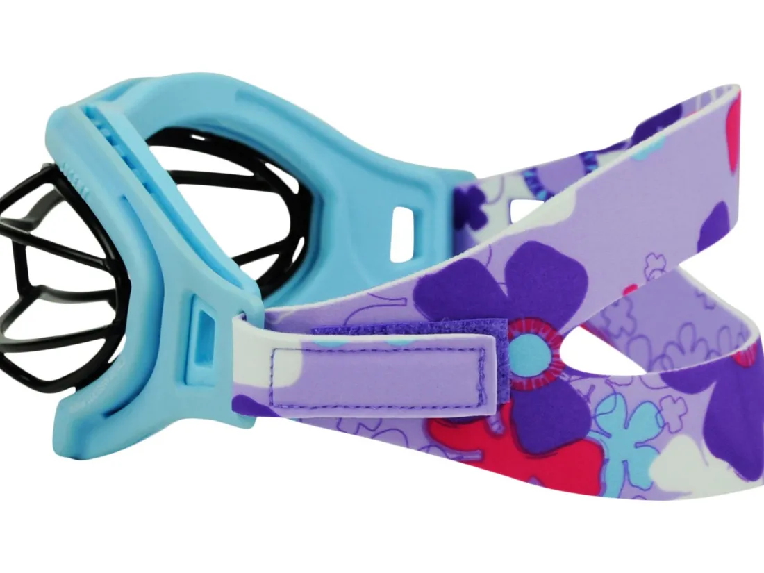 Goggle Strap - Daisy Toss Orchid