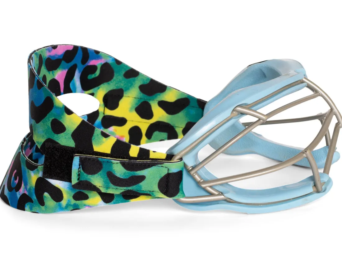 Goggle Strap - Leopard Tie Dye