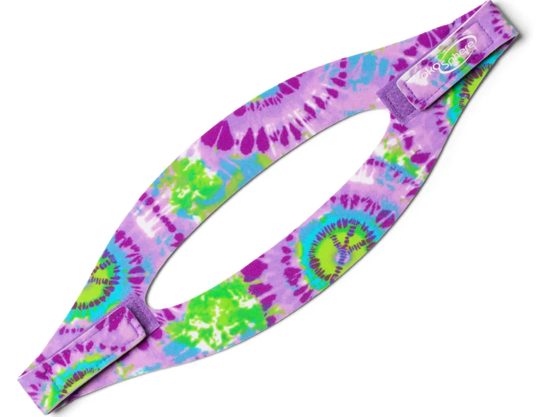 Goggle Strap - Peace Lime