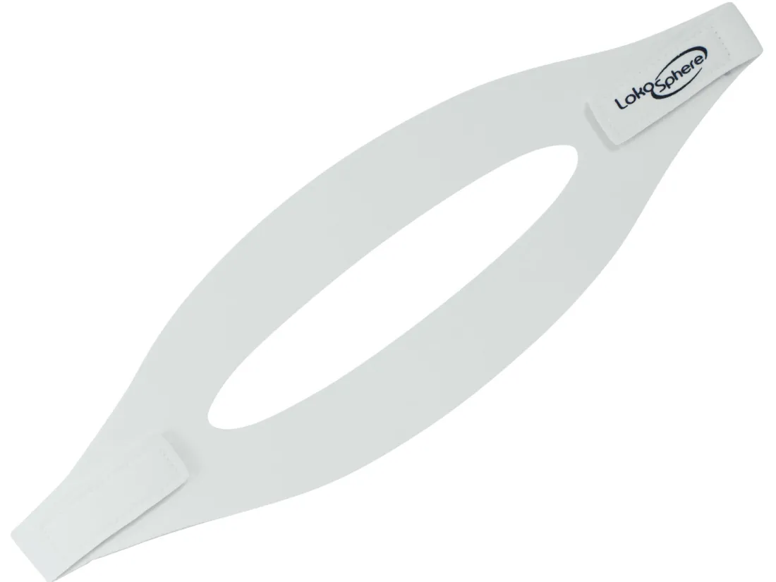 Goggle Strap - White