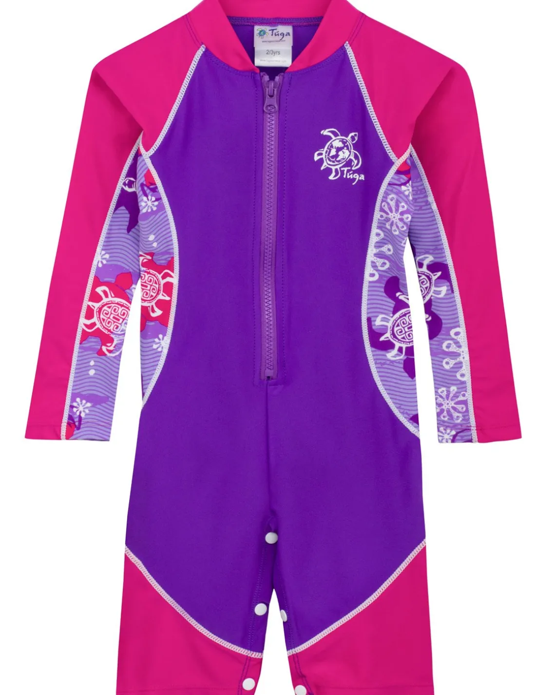 High Tide One Piece Sunsuit - Purple Wave