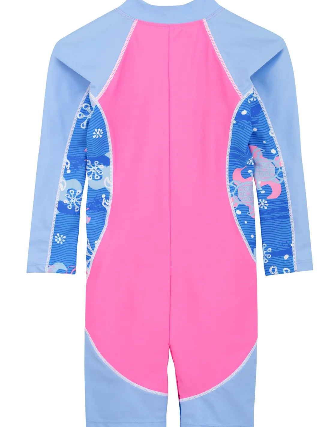 High Tide One Piece Sunsuit - Pink Wave