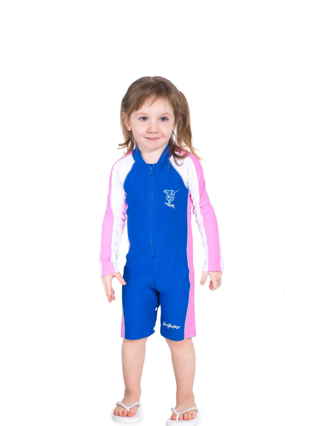 Long Sleeve One-Piece Swimsuit - Buttercup