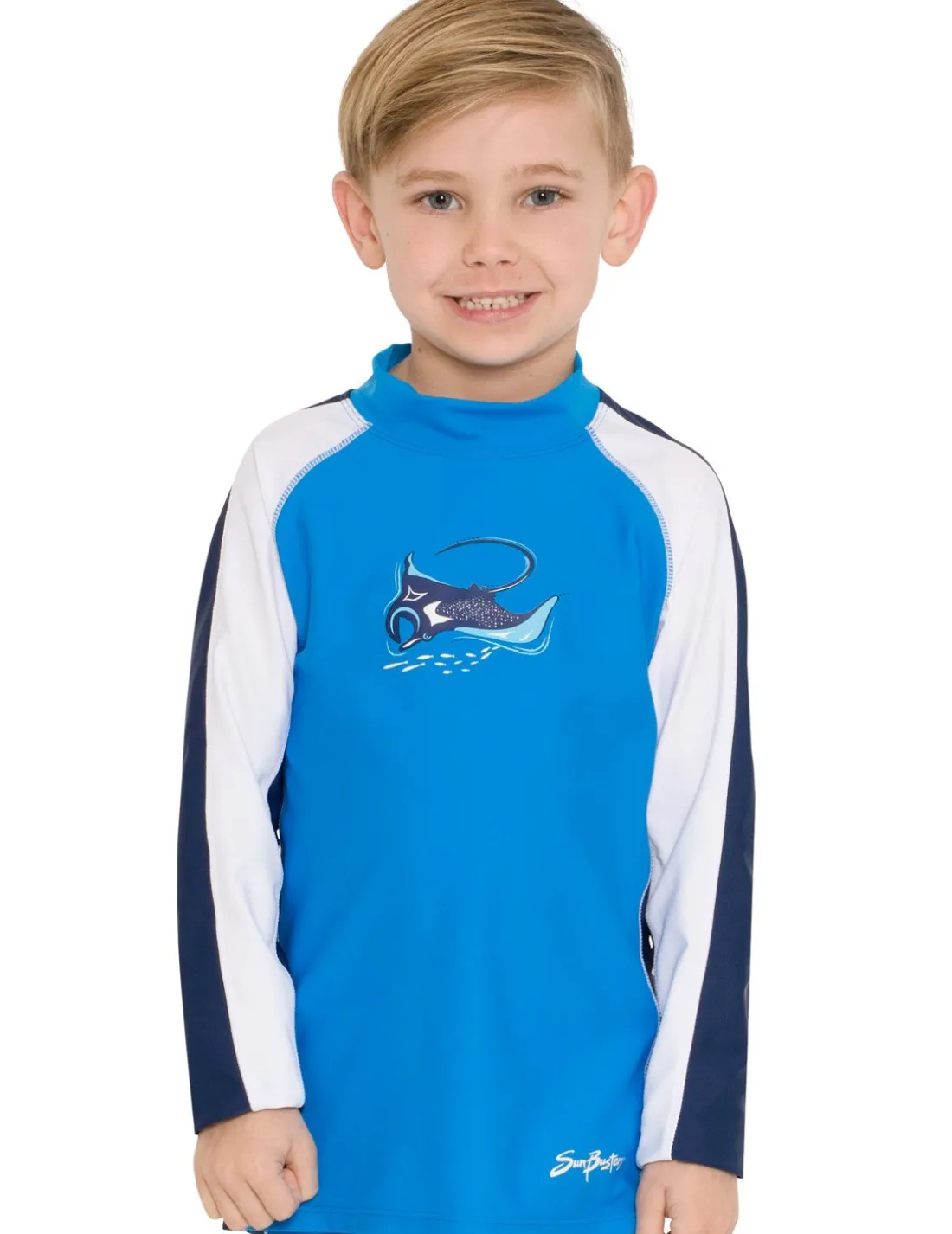 Long Sleeve Rash Guard - Dusk Blue