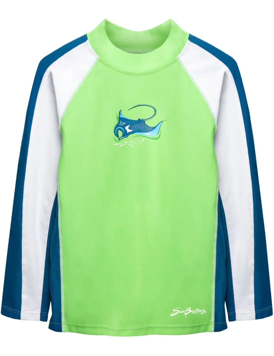 Long Sleeve Rash Guard - Flash Green