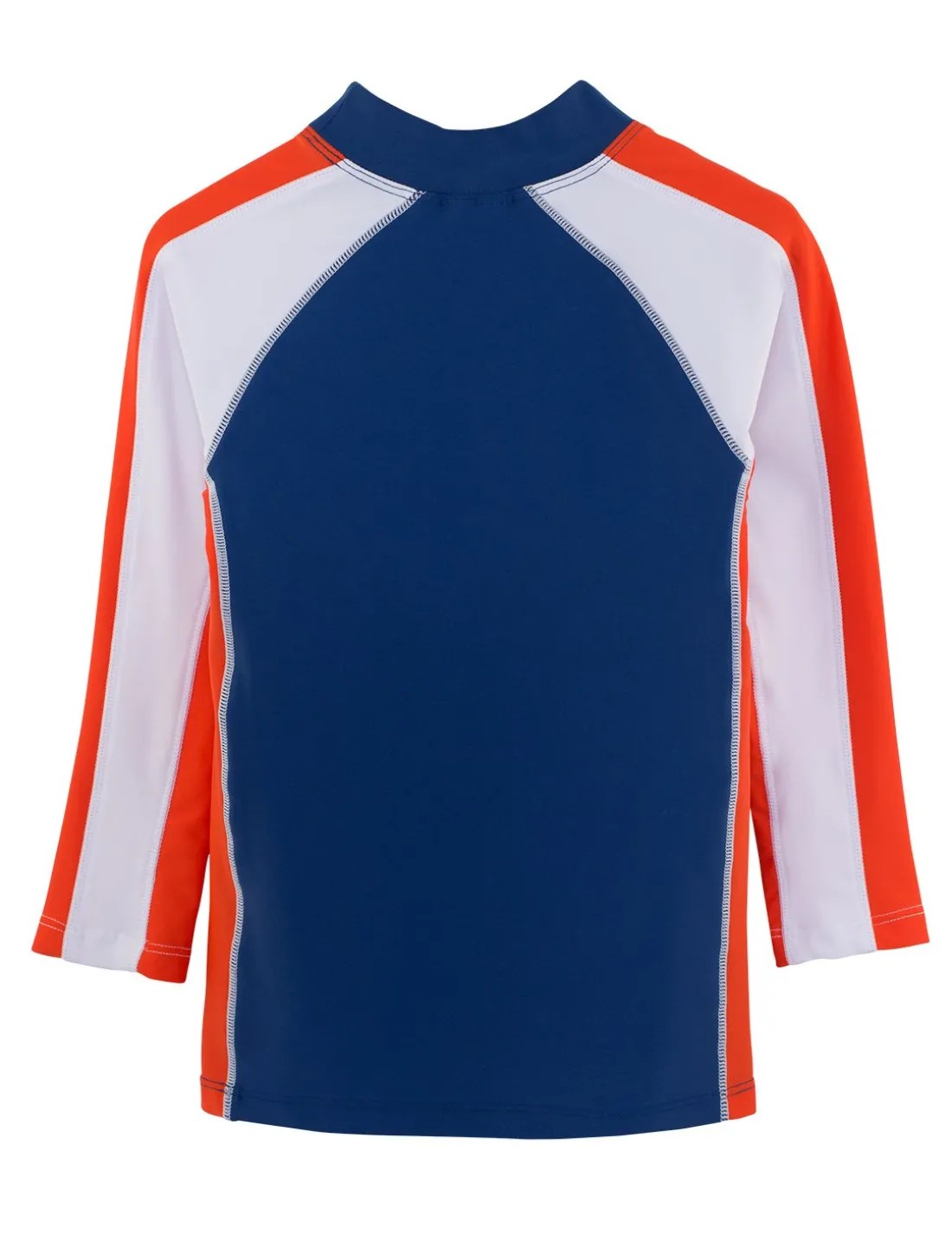Long SleeveRash Guard - Indigo / Tangelo