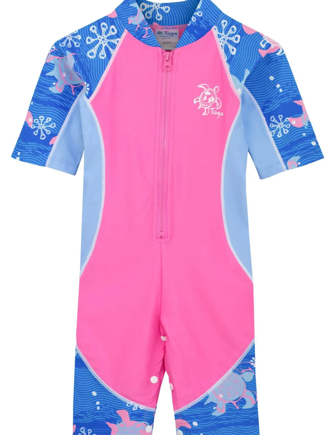 Low Tide One Piece Sunsuit - Pink Wave