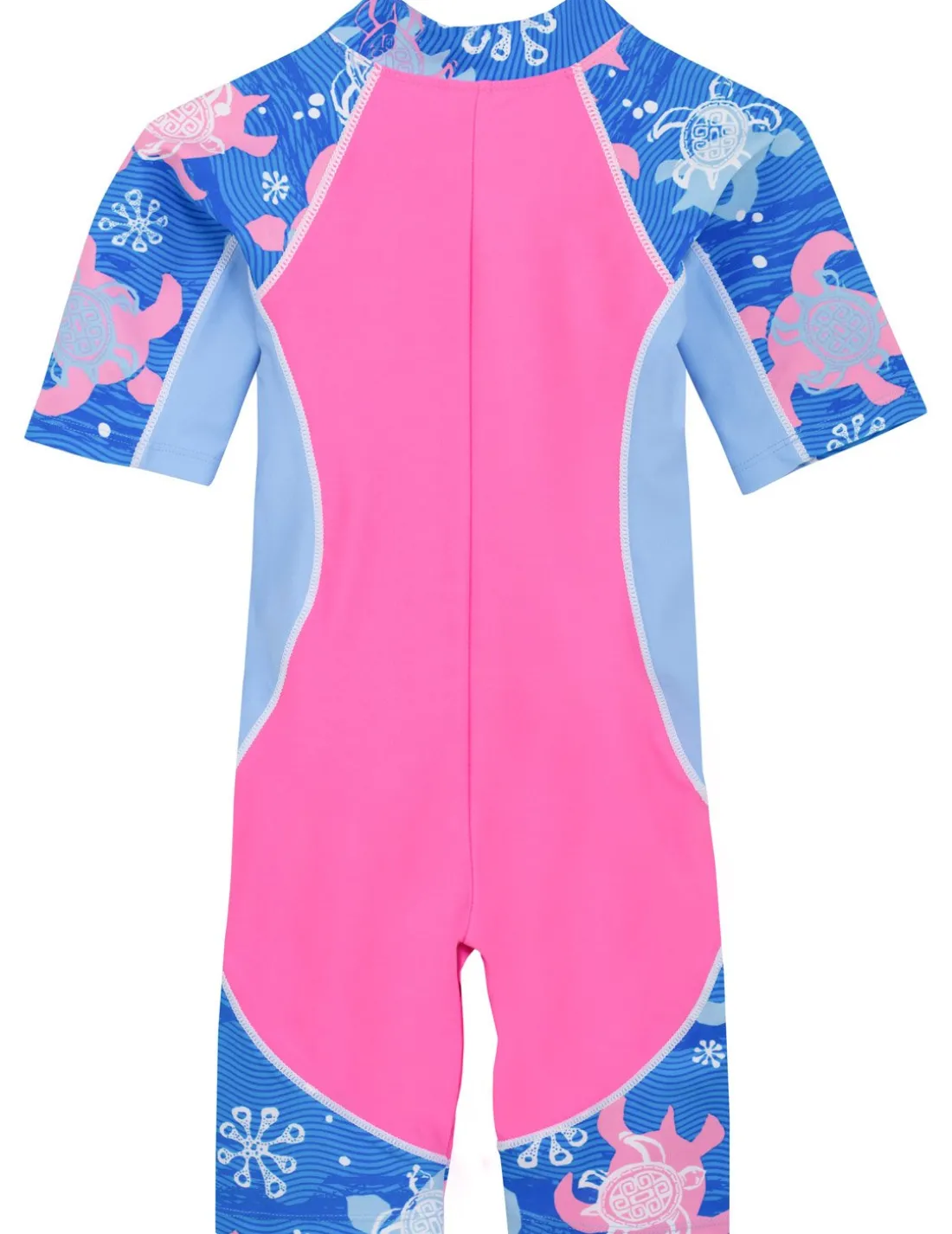 Low Tide One Piece Sunsuit - Pink Wave