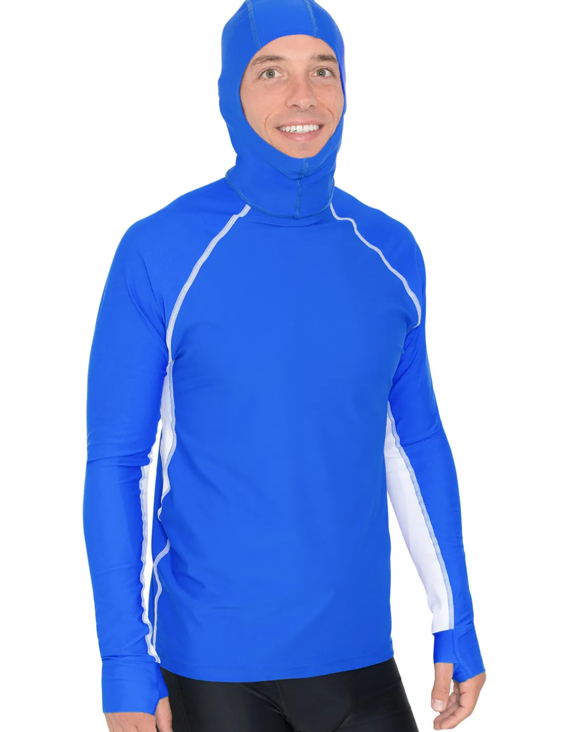 MEN AND WOMEN CUSTOM SNORKEL HOODIE LONG SLEEVE RASH GUARD