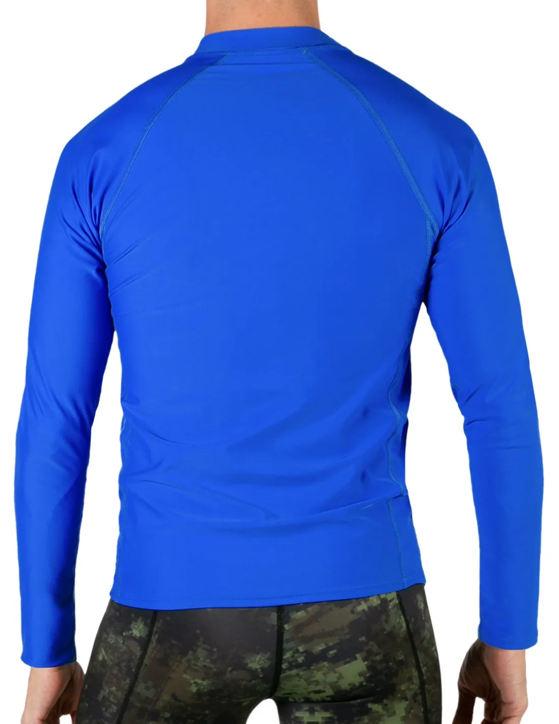 Men's Swim Performance Long Sleeve Rash Guard - Navy