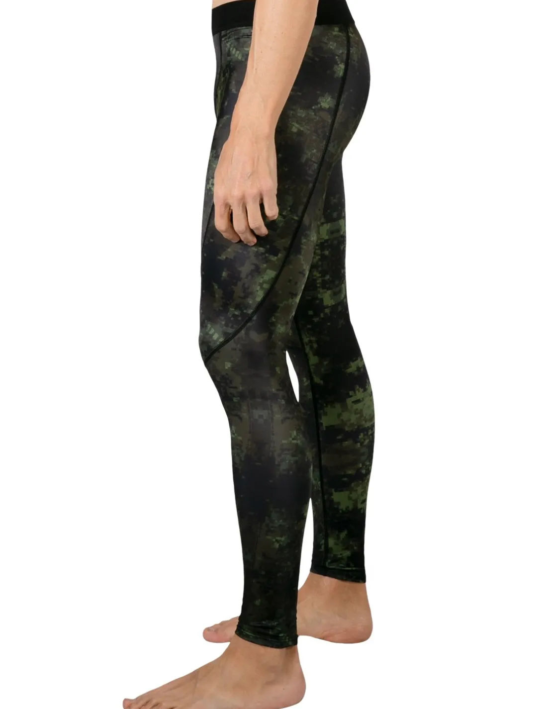 Men's Swim Pro Tight - Green Camo