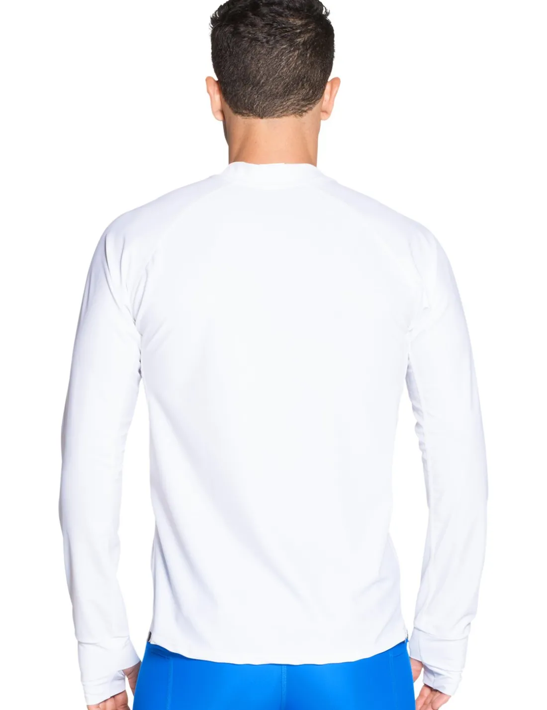 Men's Snorkel Caribbean Fish ID Rash Guard - White