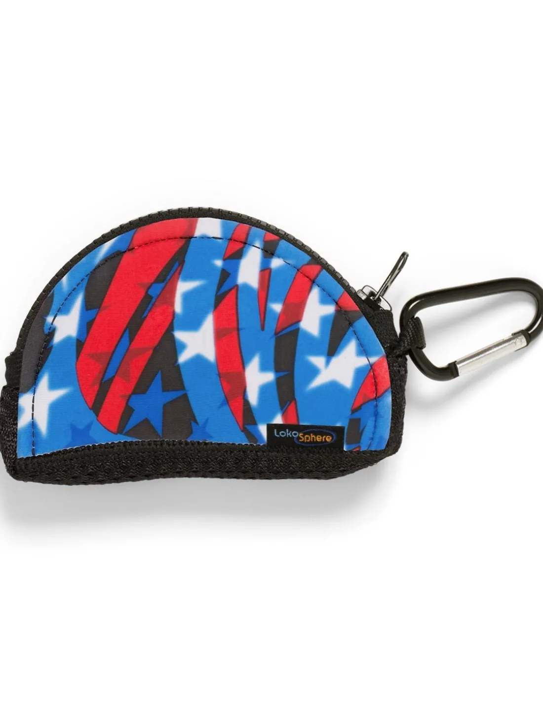 Mouthguard Case - Patriotic Flames