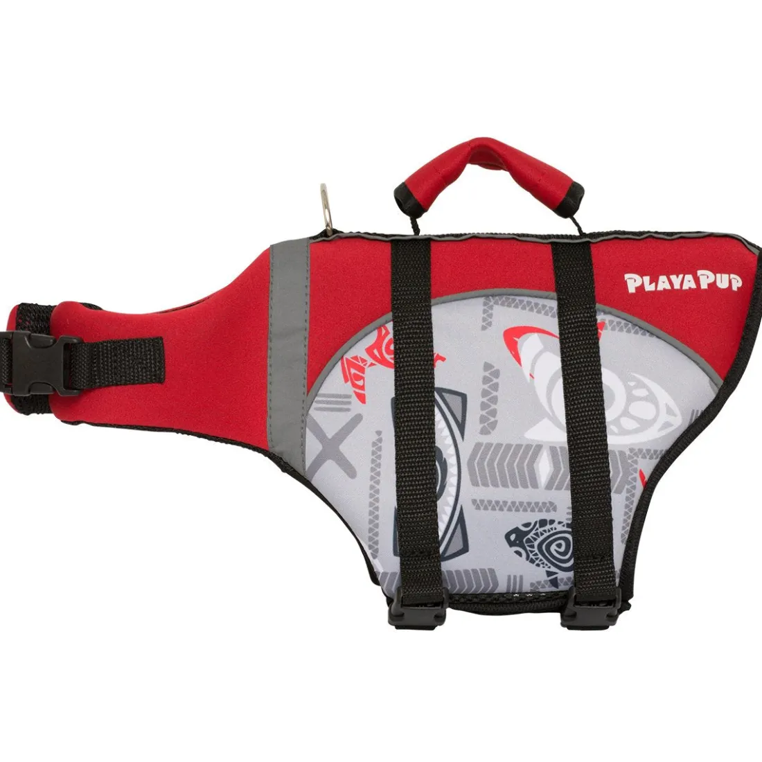 Pet Flotation Device - Tribal Shark Falcon Red
