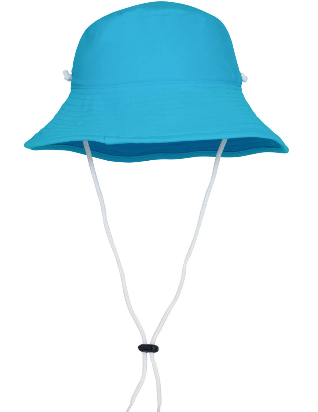 Reversible Bucket Sun Hat - Turquoise/Hawaii