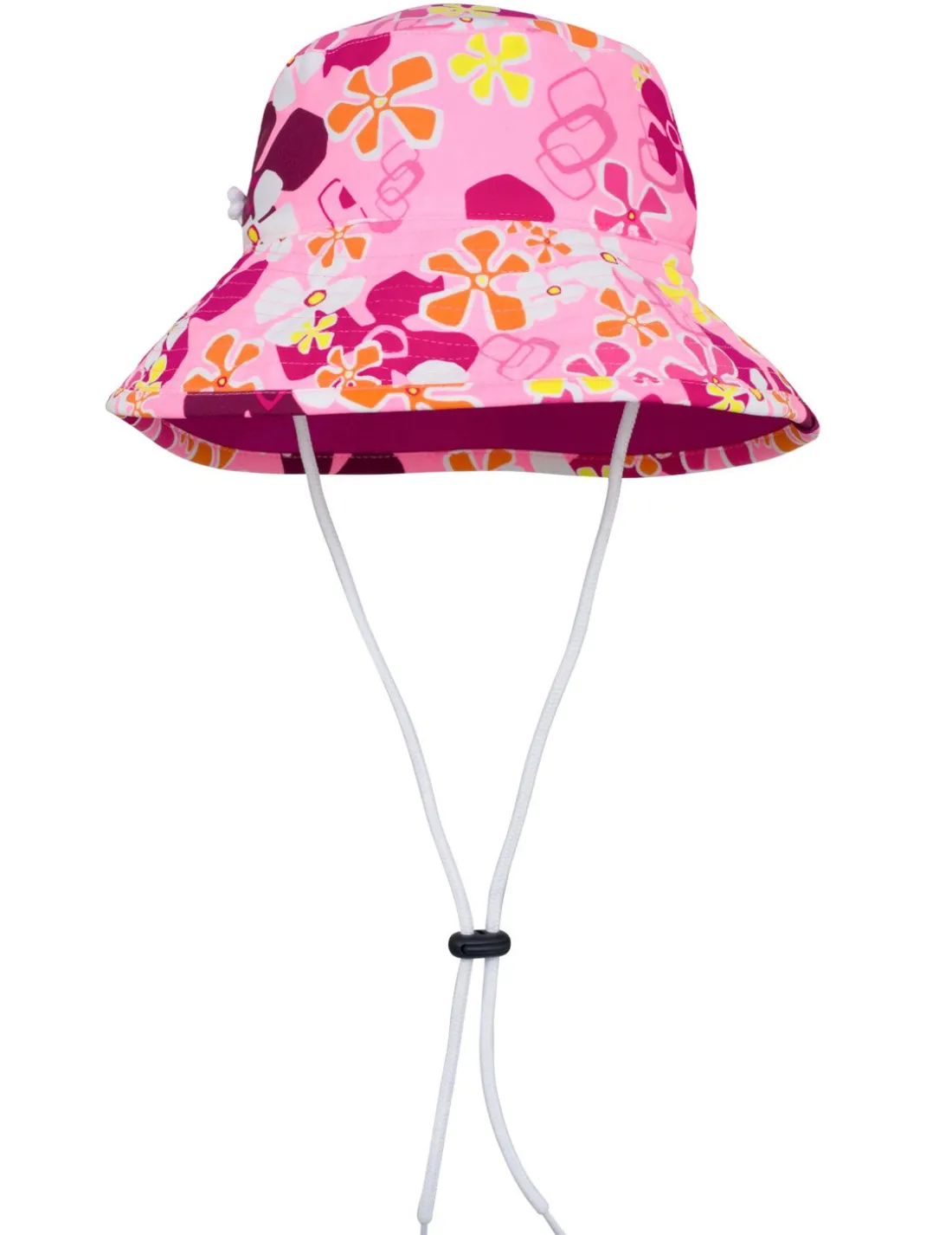 Reversible Bucket Sun Hat - Misty Pink