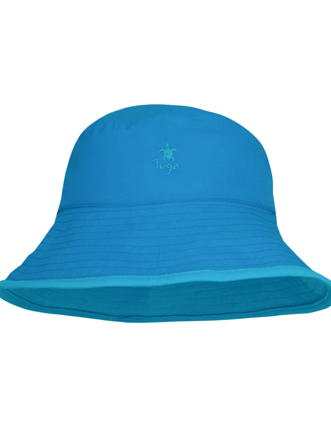 Reversible Bucket Sun Hat - Turquoise/Hawaii