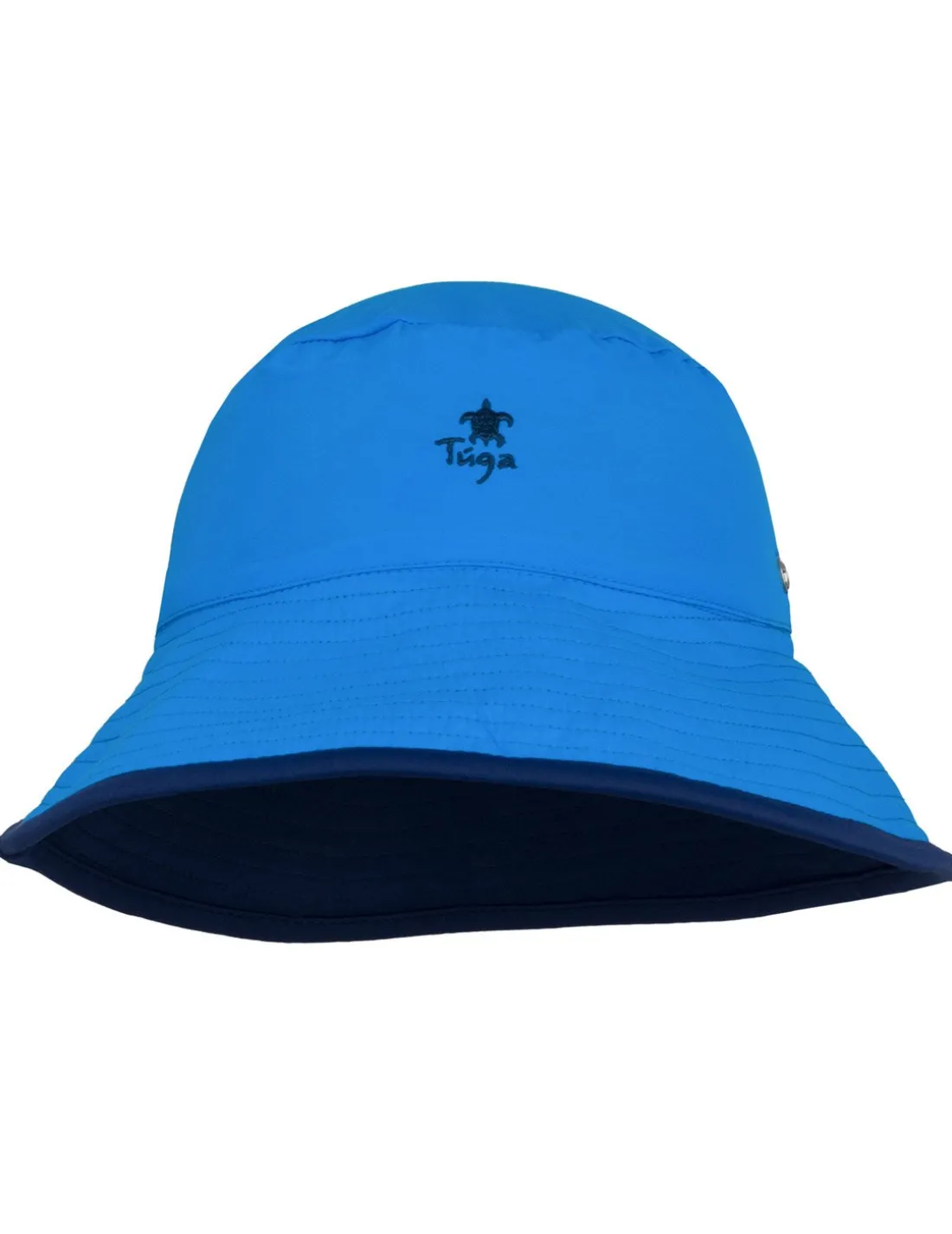 Reversible Bucket Sun Hat - Navy / Sky