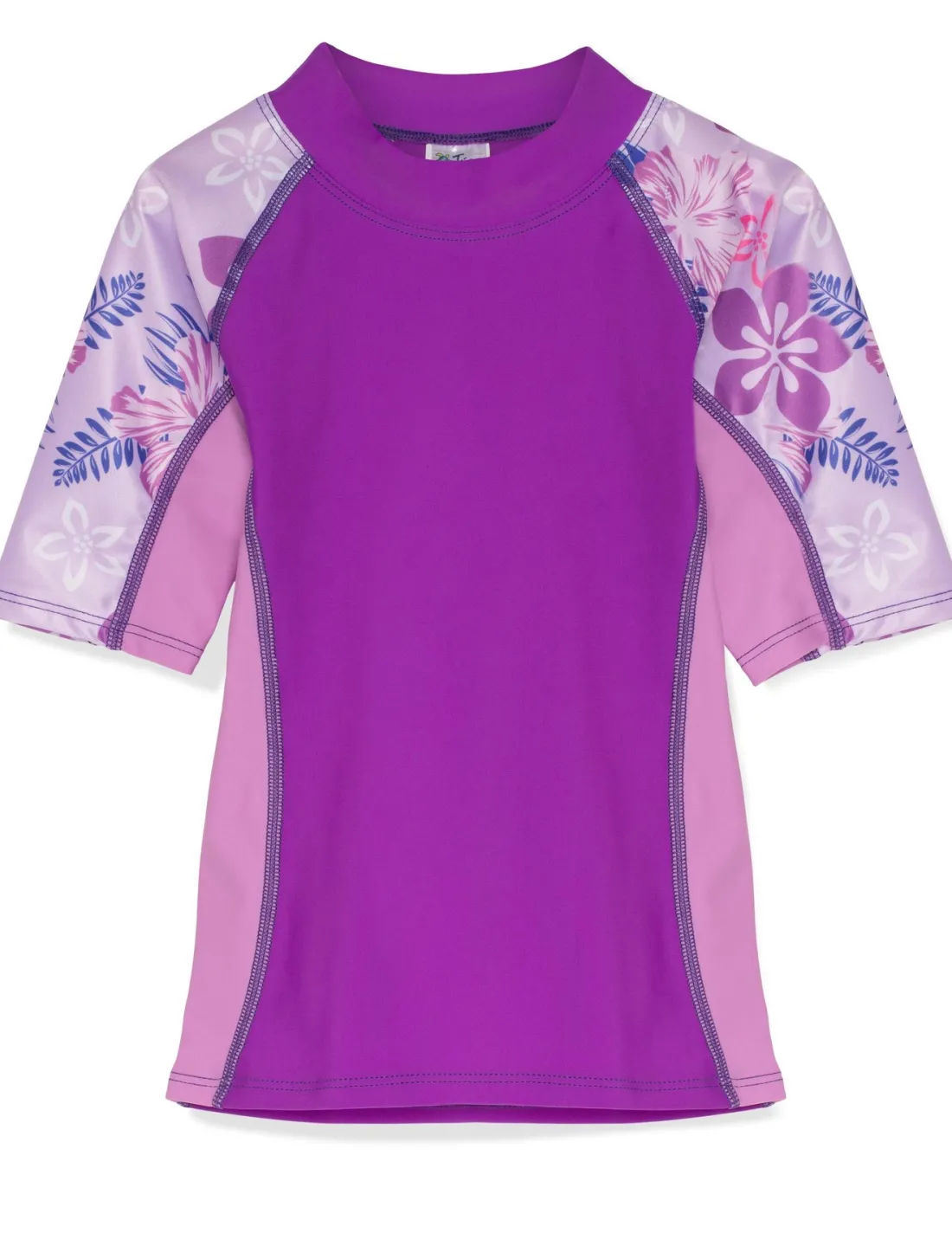 Seaside Rash Guard & Swim Legging - Malva