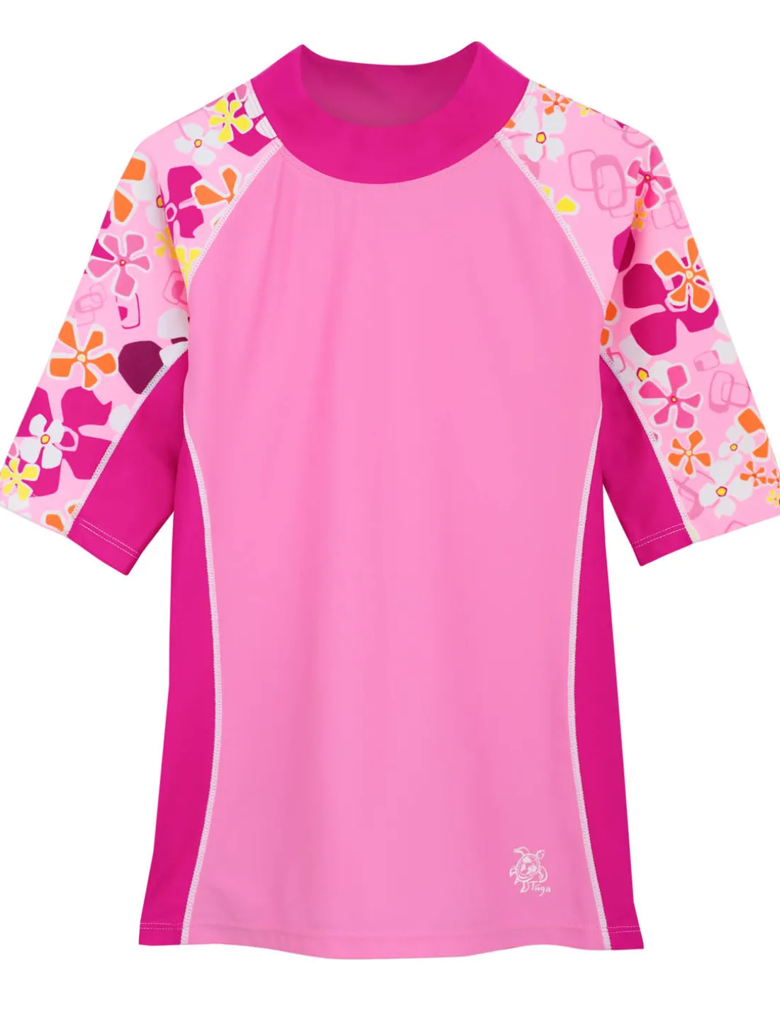Seaside Short Sleeve Rash Guard - Fresia