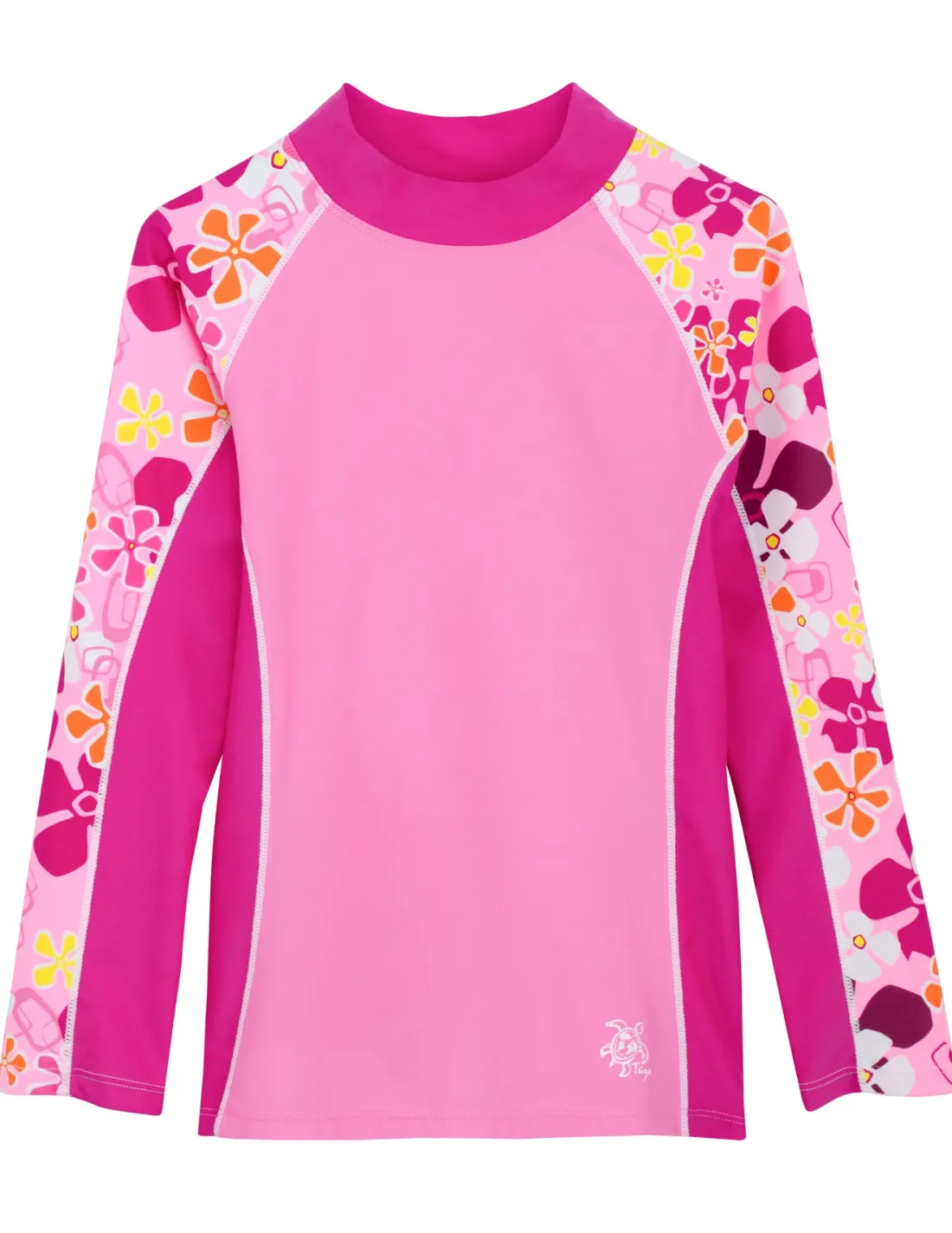 Shoreline Long Sleeve Rash Guard - Fresia