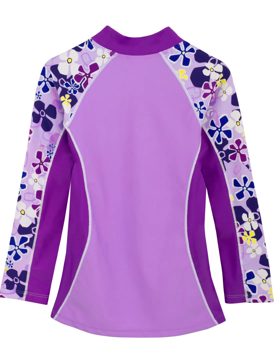 Shoreline Long Sleeve Rash Guard - Verbena