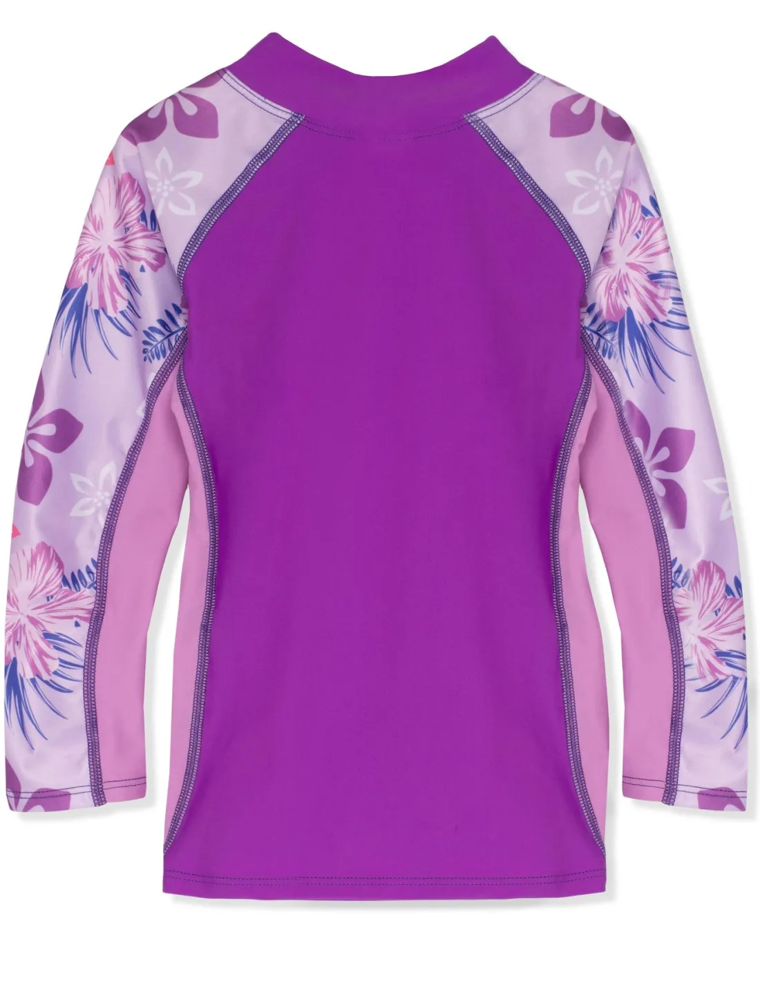 Shoreline Long Sleeve Rash Guard - Malva (MADE IN USA)