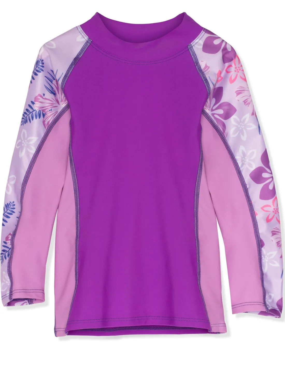 Shoreline Rash Guard & Jammer Short - Malva (MADE IN USA)