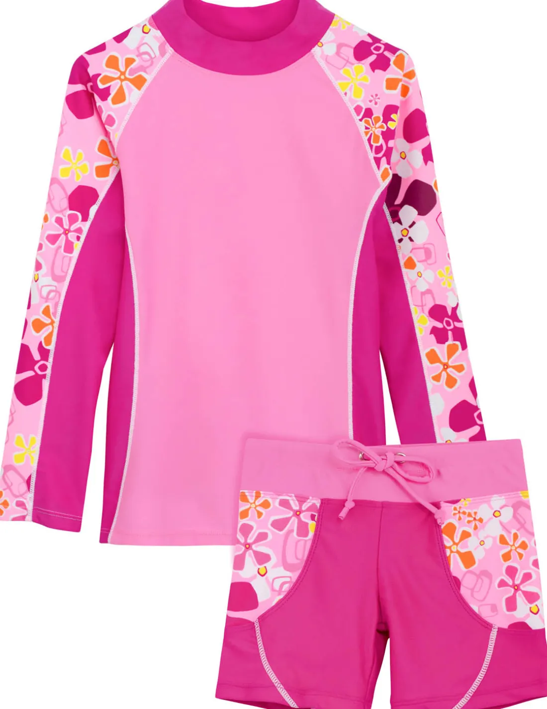 Shoreline Rash Guard & Swim Short - Fresia
