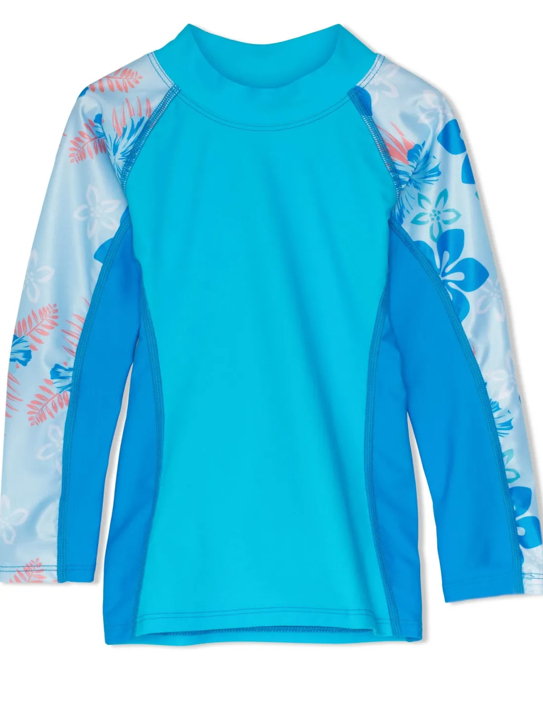Shoreline Rash Guard & Swim Short - Celeste (MADE IN USA)
