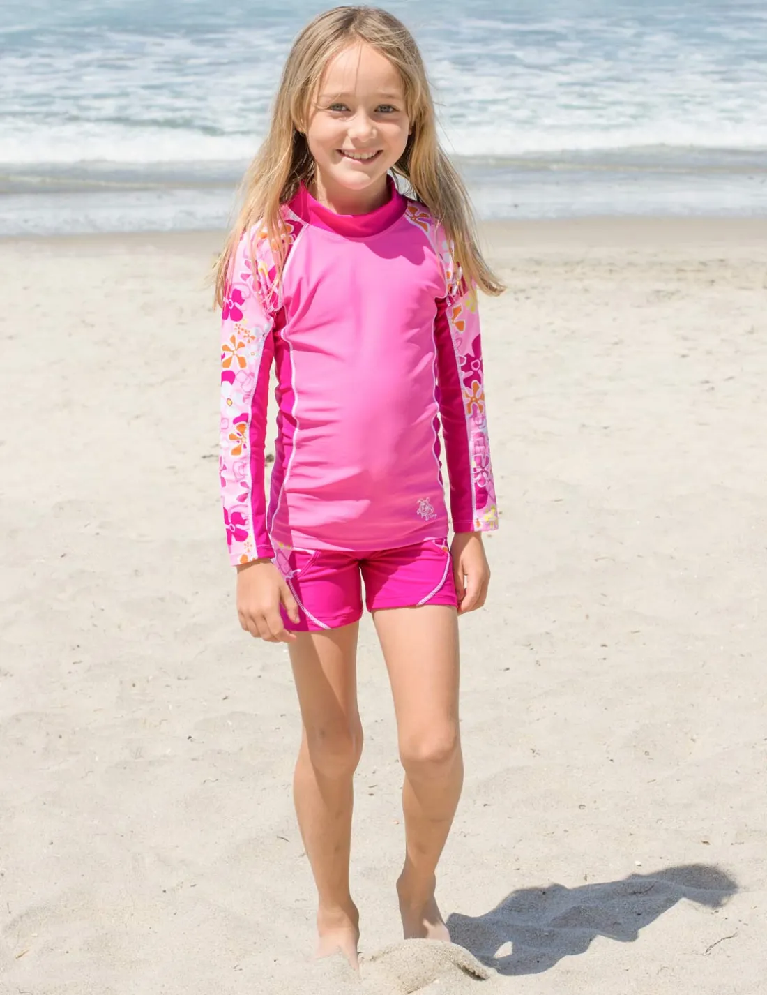 Shoreline Rash Guard & Swim Short - Fresia