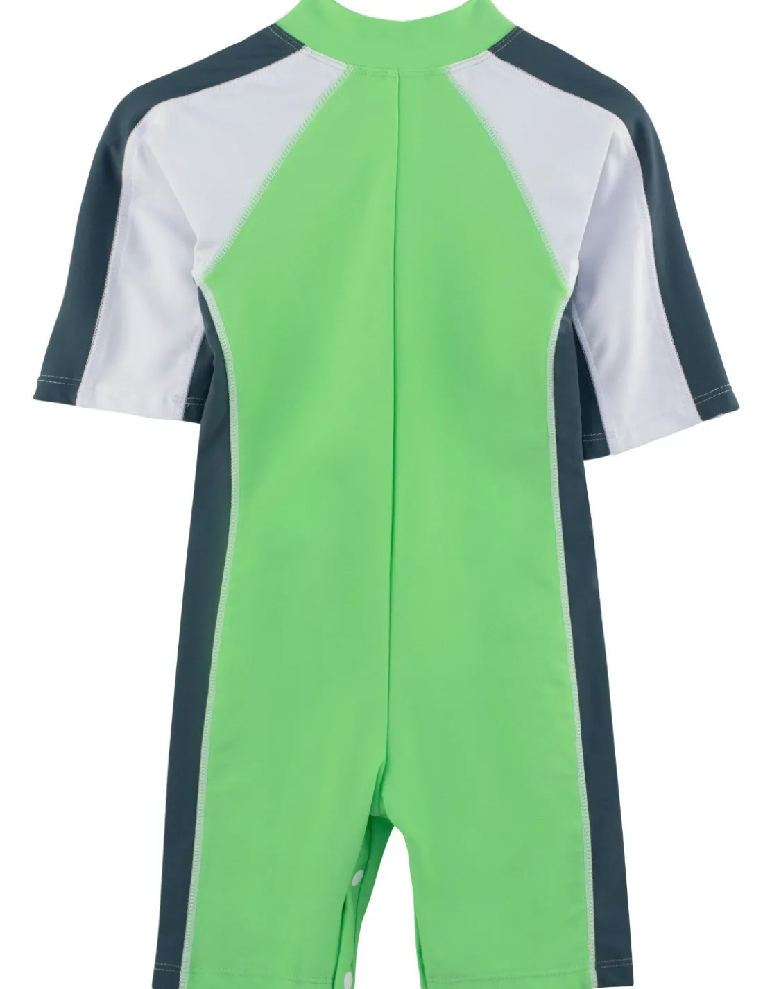 Short Sleeve One-Piece Swimsuit - Mantis