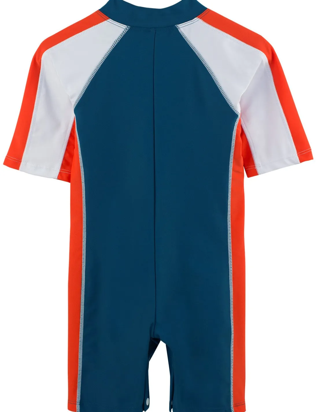 Short Sleeve One-Piece Swimsuit - Tangelo