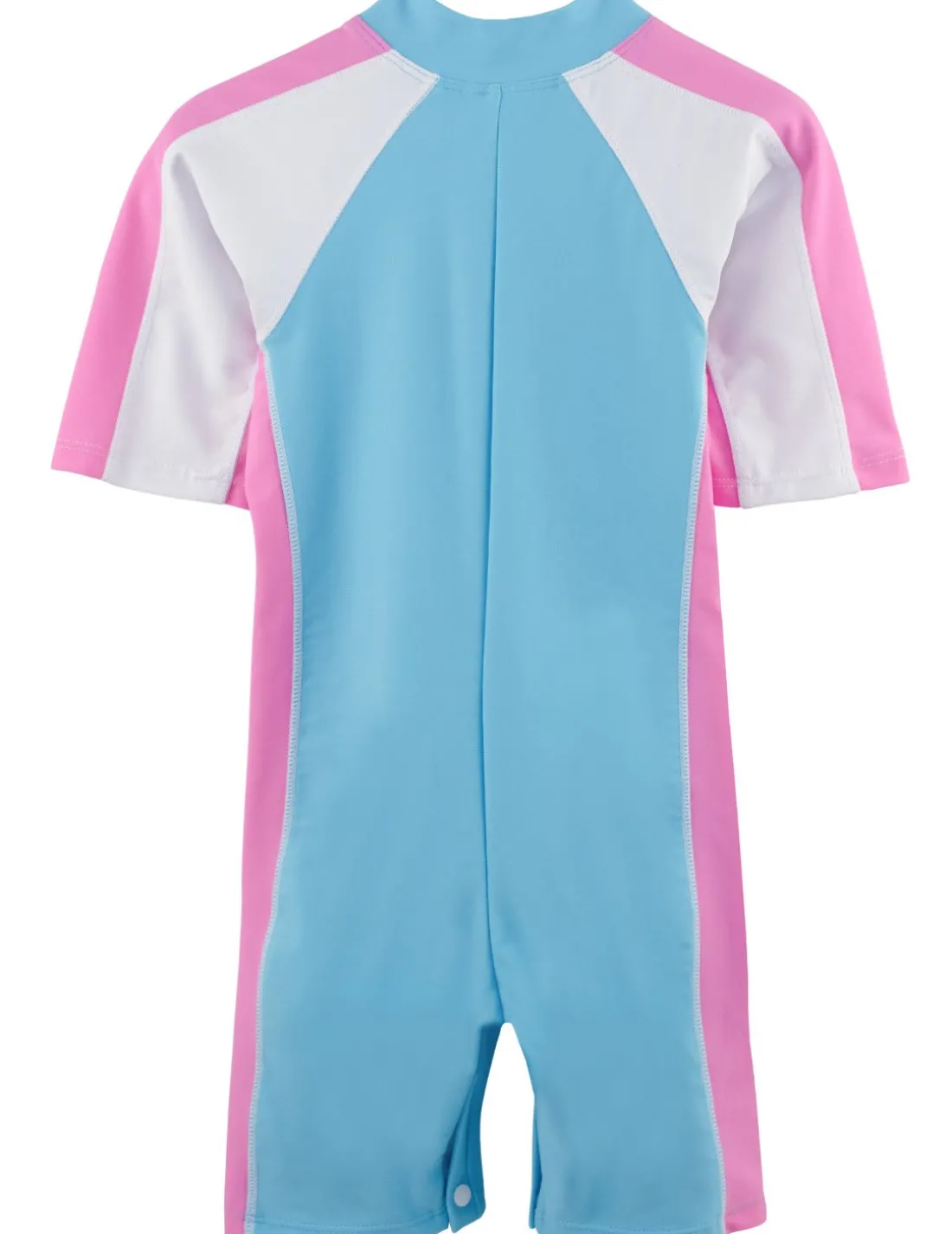 Short Sleeve One-Piece Swimsuit - Mallow