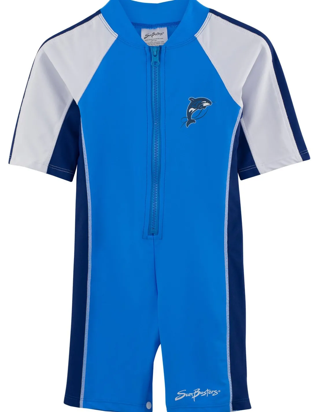Short Sleeve One-Piece Swimsuit - Splash