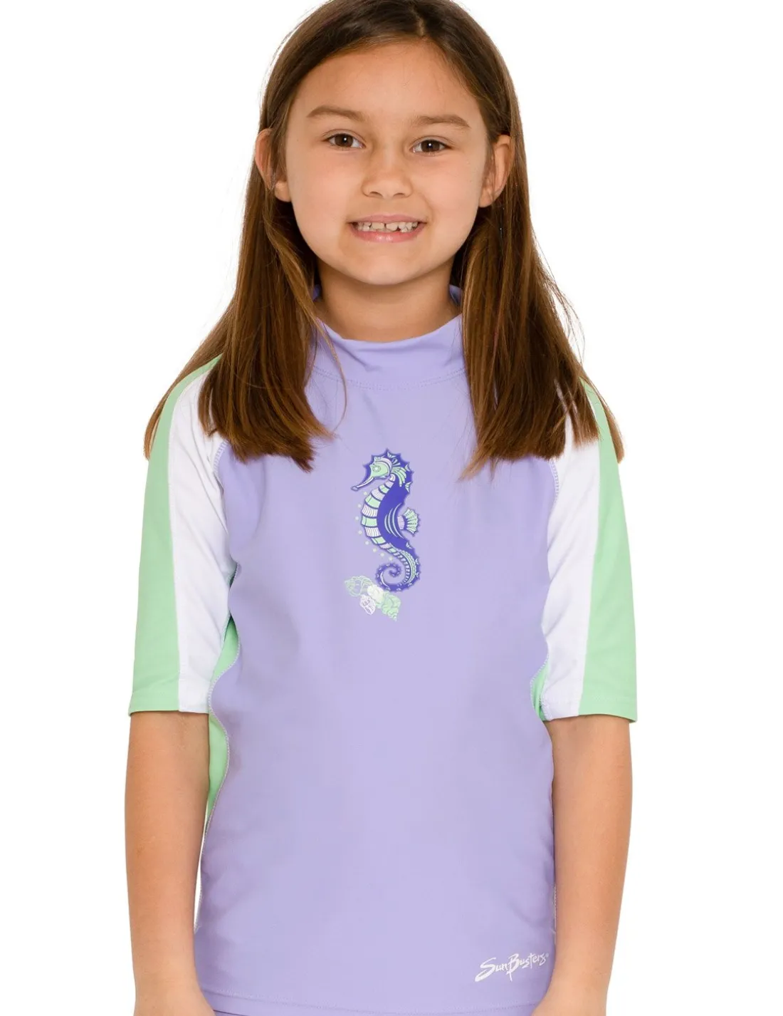 Short Sleeve Rash Guard - Sweet Lavender