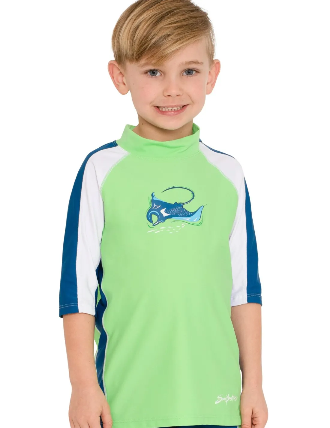 Short Sleeve Rash Guard - Flash Green