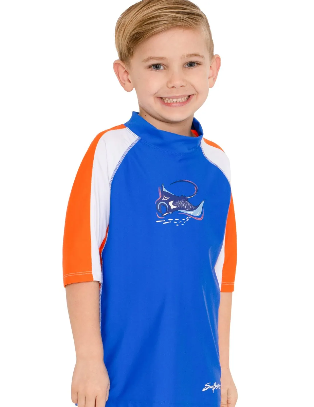 Short Sleeve Rash Guard - Marina