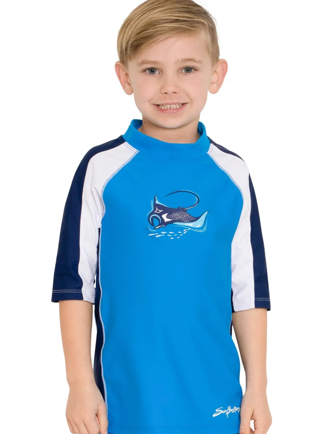 Short Sleeve Rash Guard - Dusk Blue