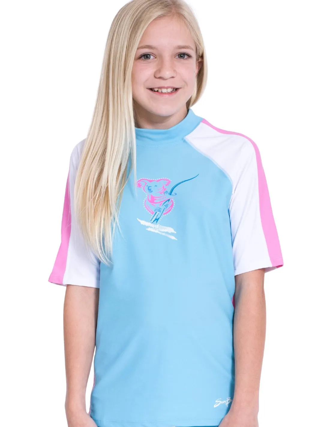 Short Sleeve Rash Guard - Mallow