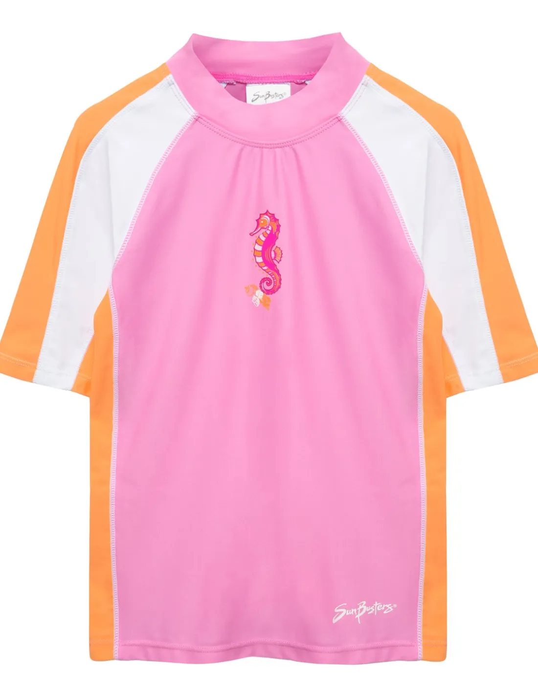 Short Sleeve Rash Guard - Pink Bloom