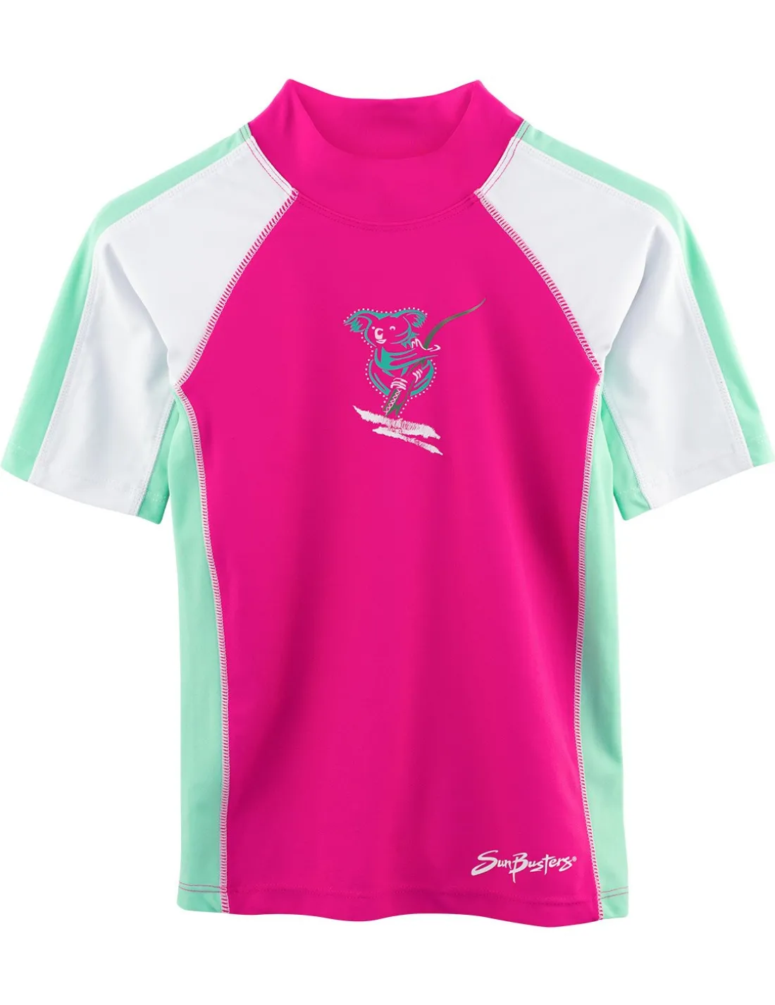 Short Sleeve Rash Guard - Poppy
