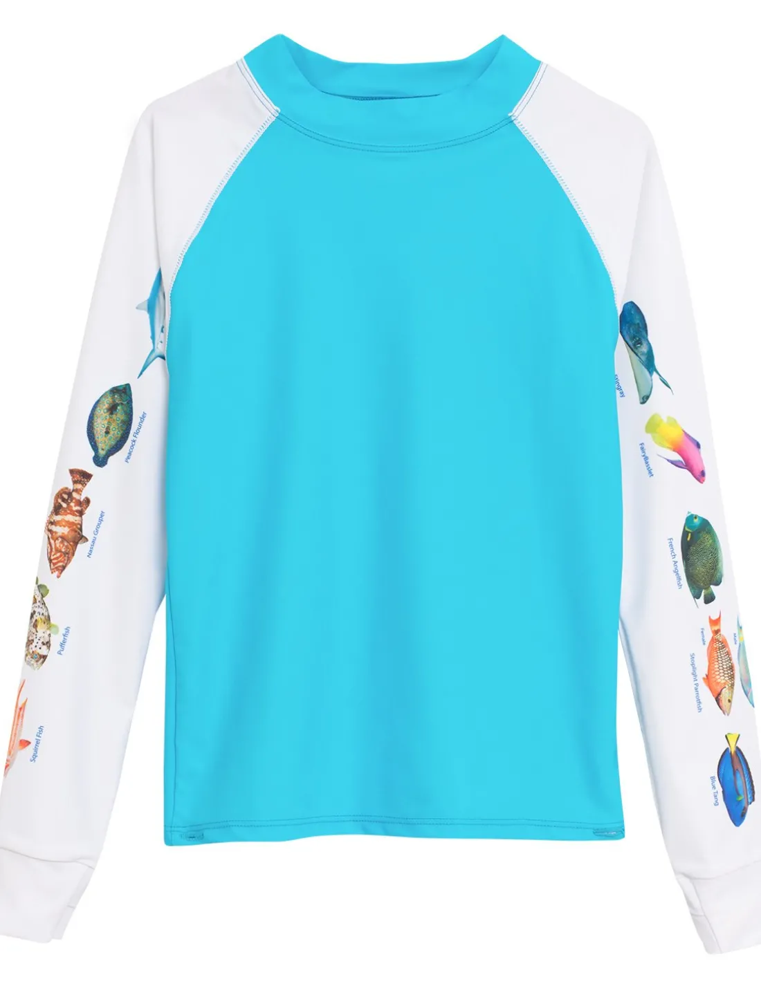Snorkel Caribbean Fish ID Rash Guard - Hawaii